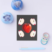 Prospectus 11,4 Cm X 14,2 Cm Une pomme par jour... (Simple)