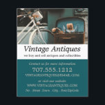 Prospectus 11,4 Cm X 14,2 Cm Vélo vintage, Vendeur d'antiquités, Boutique<br><div class="desc">Vélo vintage,  Détaillant Antique / Magasin Dépliants Publicitaires Par Le Magasin Carte de visite.</div>