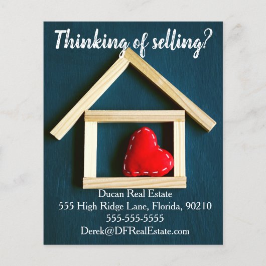 Prospectus 11,4 Cm X 14,2 Cm vente envoi référencement immobilier vente vente (Devant)