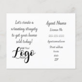 Prospectus 11,4 Cm X 14,2 Cm vente envoi référencement immobilier vente vente (Dos)