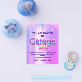Prospectus 11,4 Cm X 14,2 Cm Vente Garage Vente Holographe Drives Pinky (Simple)