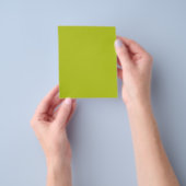 Prospectus 11,4 Cm X 14,2 Cm Vert acide (uni) (main)