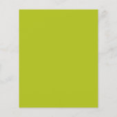 Prospectus 11,4 Cm X 14,2 Cm Vert acide (uni) (Dos)