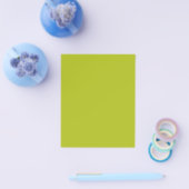 Prospectus 11,4 Cm X 14,2 Cm Vert acide (uni) (Simple)
