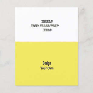 Prospectus 11,4 Cm X 14,2 Cm Vide