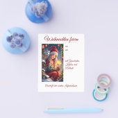 Prospectus 11,4 Cm X 14,2 Cm Voeux de Noël (Simple)