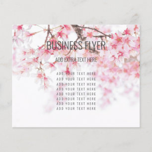 PROSPECTUS 11,4 CM X 14,2 CM VOL POUR AFFAIRES : CHERRY BLOSSOM