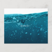 PROSPECTUS 11,4 CM X 14,2 CM VOL POUR AFFAIRES : EAU DE MER (Dos)