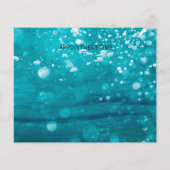 PROSPECTUS 11,4 CM X 14,2 CM VOL POUR AFFAIRES : EAU OCÉANIQUE (Dos)