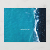 PROSPECTUS 11,4 CM X 14,2 CM VOL POUR AFFAIRES : VAGUES MARITIMES (Dos)