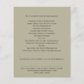 Prospectus 11,4 Cm X 14,2 Cm VOL PROMOTIONNEL AFFAIRES simplement gris intellig (Dos)