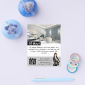 Prospectus 11,4 Cm X 14,2 Cm Votre agence immobilière locale (Simple)