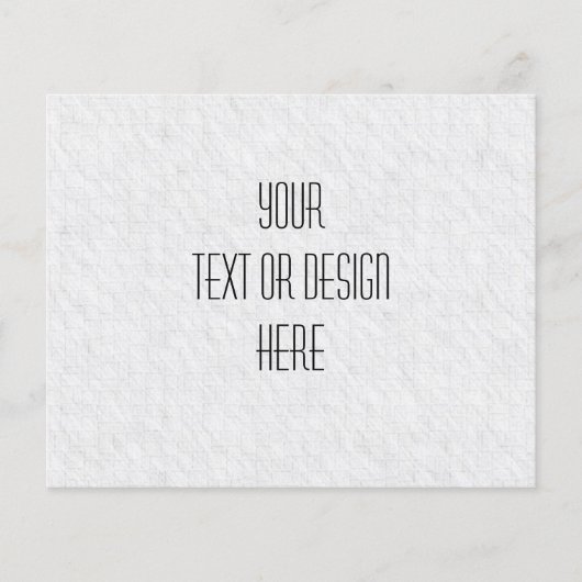 Prospectus 11,4 Cm X 14,2 Cm Votre conception personnalisée - (Devant)