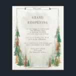 Prospectus 11,4 Cm X 14,2 Cm Watercolor Mountain Rustic Grand Réouverture<br><div class="desc">Notre collection "Rustic Mountain" présente des paysages aquarellés assortis à des éléments décoratifs en tranches de bois qui créent un look sophistiqué inspiré par la nature. Le jeu de couleurs est composé de marron et de bleus muets avec une touche de vert. Toutes les informations se trouvent dans une combinaison...</div>