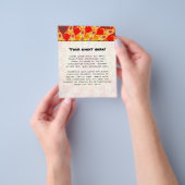 Prospectus 11,4 Cm X 14,2 Cm Web de feu (main)