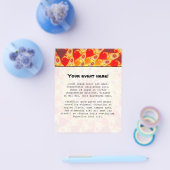 Prospectus 11,4 Cm X 14,2 Cm Web de feu (Simple)