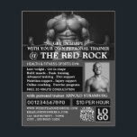 Prospectus 11,4 Cm X 14,2 Cm Weightlifter, Personal trainer, Gym Advertising<br><div class="desc">Weightlifter,  Personal trainer,  Gym Advertising Flyers By The Business Card Store.</div>
