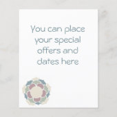 Prospectus 11,4 Cm X 14,2 Cm Yoga Lotus (Dos)