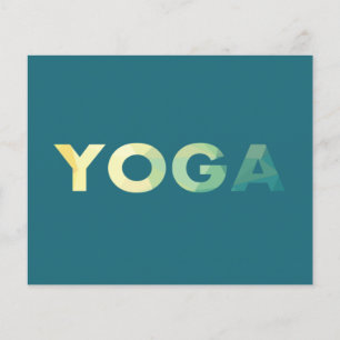 Prospectus 11,4 Cm X 14,2 Cm Yoga Mandala texte personnalisé