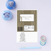 Prospectus 14 Cm X 21,6 Cm 2 Bliss en bambou Hershey's Grand Barre (Simple)