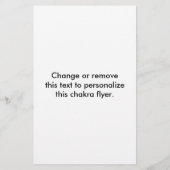 Prospectus 14 Cm X 21,6 Cm 3e Chakra - (Dos)