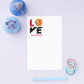 Prospectus 14 Cm X 21,6 Cm Aimer le basket-ball (Simple)