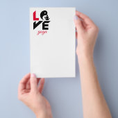 Prospectus 14 Cm X 21,6 Cm Aimer le yoga (Poignée)