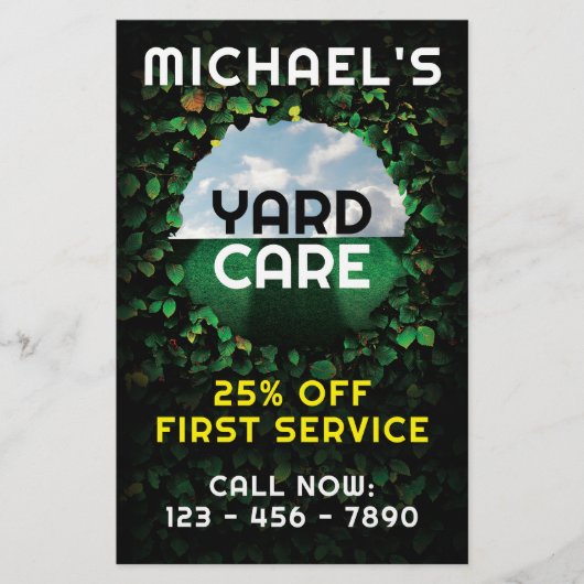 Prospectus 14 Cm X 21,6 Cm Aménagement du cadre de couverture (Devant)