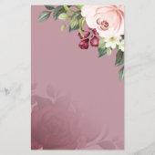 Prospectus 14 Cm X 21,6 Cm Aquarelle Devinez quel âge elle était (Dos)