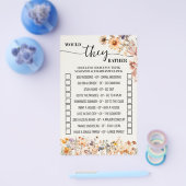 Prospectus 14 Cm X 21,6 Cm Automne Fleur sauvage Voulaient-Ils Plutôt Douche (Simple)