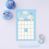 Prospectus 14 Cm X 21,6 Cm Baby shower BINGO "Glittery Castle" (Simple)