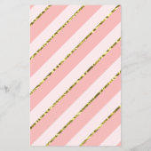 Prospectus 14 Cm X 21,6 Cm Baby shower Bingo, Petite Princesse (Dos)