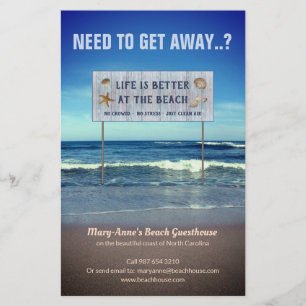 Prospectus 14 Cm X 21,6 Cm Beach Guest House