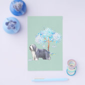 Prospectus 14 Cm X 21,6 Cm Bearded Collie (Simple)