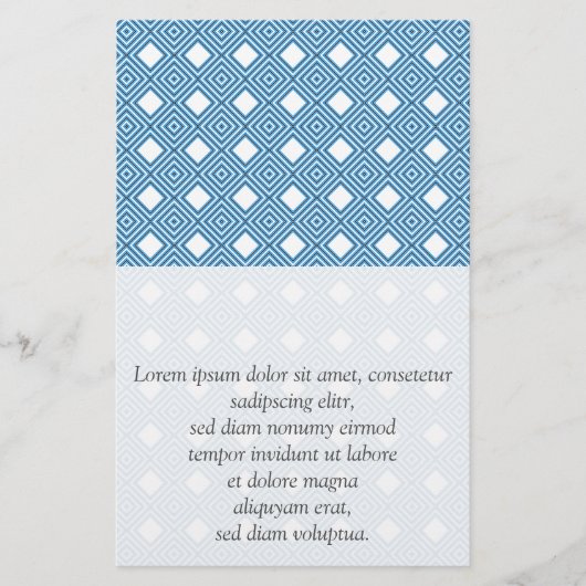 Prospectus 14 Cm X 21,6 Cm Bleu, blanc, gris (Devant)