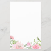 Prospectus 14 Cm X 21,6 Cm Blush Peonies maman ou papa jeu (Dos)