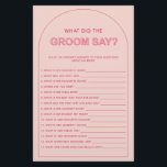 Prospectus 14 Cm X 21,6 Cm Bohème qu'est-ce que le marié a dit douches nuptia<br><div class="desc">Conçu pour coordonner avec notre collection Bold Type, ce rose il dit qu'elle dit que le jeu de douche nuptiale comprend l'arche tendance et populaire avec texte en gras dans les accents rose & fuchsia. Pour une personnalisation plus avancée de cette conception, par exemple la modification de la disposition, de...</div>