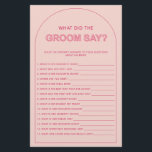 Prospectus 14 Cm X 21,6 Cm Bohème qu'est-ce que le marié a dit douches nuptia<br><div class="desc">Conçu pour coordonner avec notre collection Bold Type, ce rose il dit qu'elle dit que le jeu de douche nuptiale comprend l'arche tendance et populaire avec texte en gras dans les accents rose & fuchsia. Pour une personnalisation plus avancée de cette conception, par exemple la modification de la disposition, de...</div>
