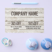 Prospectus 14 Cm X 21,6 Cm Bois Blanchi Menuiserie bricoleur construction (Simple)