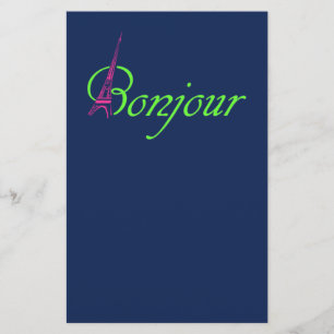 Prospectus 14 Cm X 21,6 Cm Bonjour