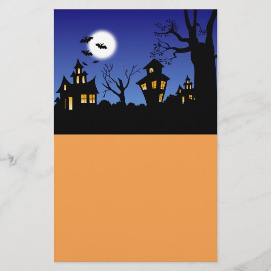 Prospectus 14 Cm X 21,6 Cm Bonne nuit d'Halloween (Devant)