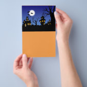 Prospectus 14 Cm X 21,6 Cm Bonne nuit d'Halloween (Poignée)