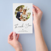 Prospectus 14 Cm X 21,6 Cm Budget 4 photo collage mariage merci (Poignée)