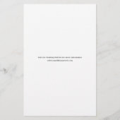 Prospectus 14 Cm X 21,6 Cm Budget Moderne Photo Overlay Mariage Enregistrer l (Dos)