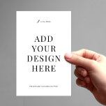 Prospectus 14 Cm X 21,6 Cm Business Flyer Printing 5.5x8.5" Custom Design<br><div class="desc">Upload and print your custom flyers here. Upload Jpeg files with bleeds to the front and back of this 5.5x8.5" promotional flyer template and get your custom business leaflets printed. You may upload your files directly or use the 'design tool' to make further edits. If you wish the back of...</div>