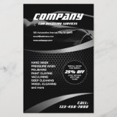 Prospectus 14 Cm X 21,6 Cm Carrosserie en métal noir (Dos)