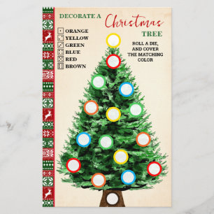 Prospectus 14 Cm X 21,6 Cm Carte de jeu de pull moche pour décorer un sapin d