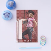 Prospectus 14 Cm X 21,6 Cm Carte Zed/Comp à deux faces rouge (Simple)