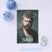 Prospectus 14 Cm X 21,6 Cm Carte Zed Comp Acteur Photo 2 faces (Simple)