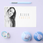 Prospectus 14 Cm X 21,6 Cm Cartes Comp - Modèle Modèle Headshot (Simple)